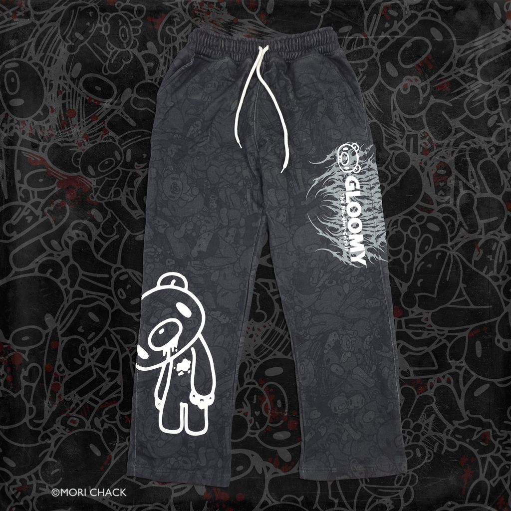 Black Brawl Women's Sweatpants by Any Means Necessary Clothing, featuring a relaxed fit and drawstring waist.