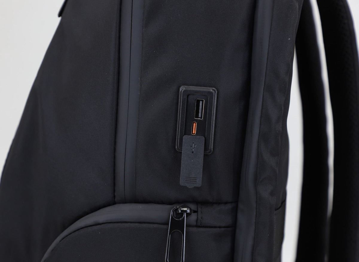 Executive Tech Elite Backpack w/USB-C Fast Charge Port + Hidden Lock (FireBar Labs x PBAL)