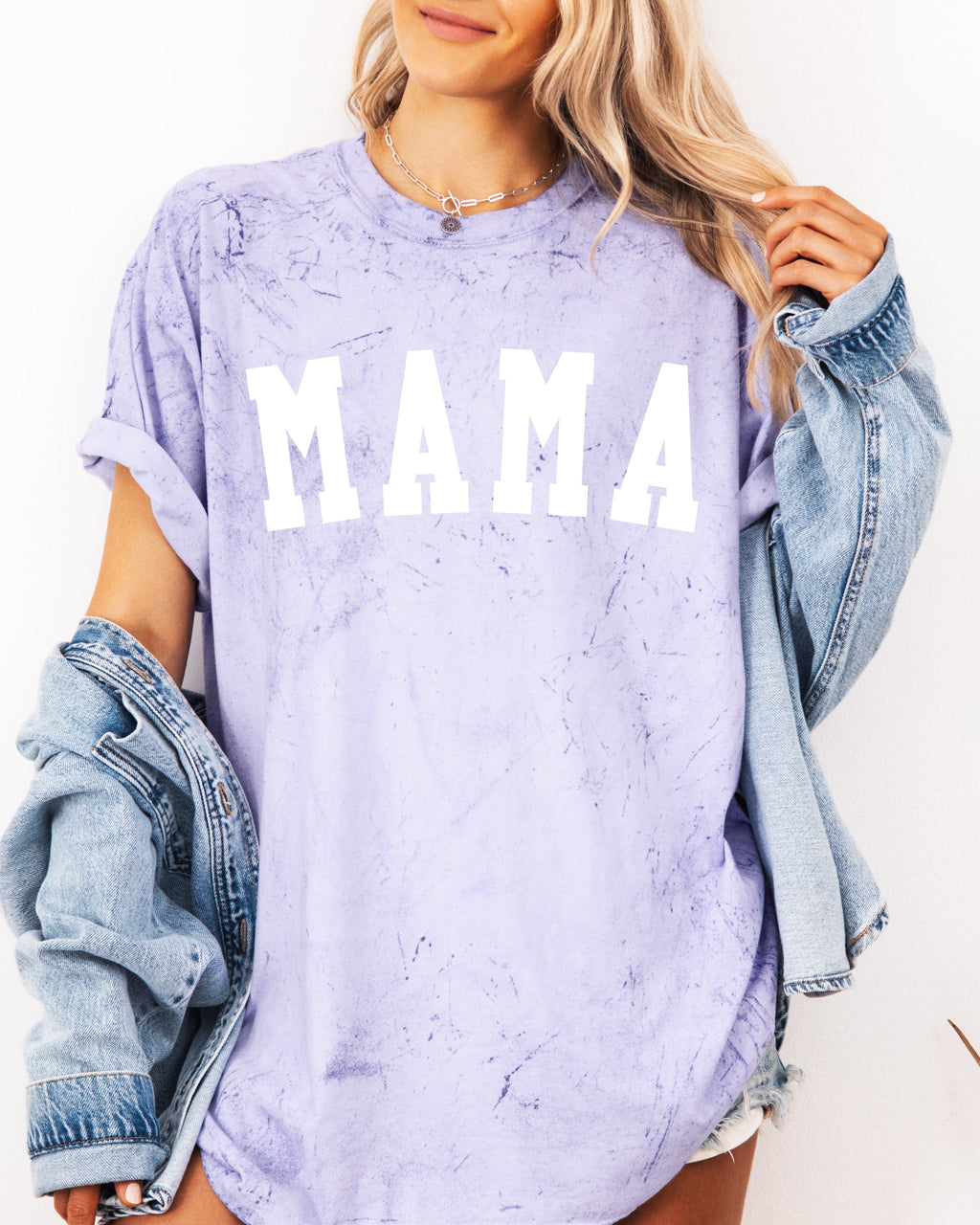 Mama Comfort Colors T-Shirt (Condensed Font), Mom Gift for Women