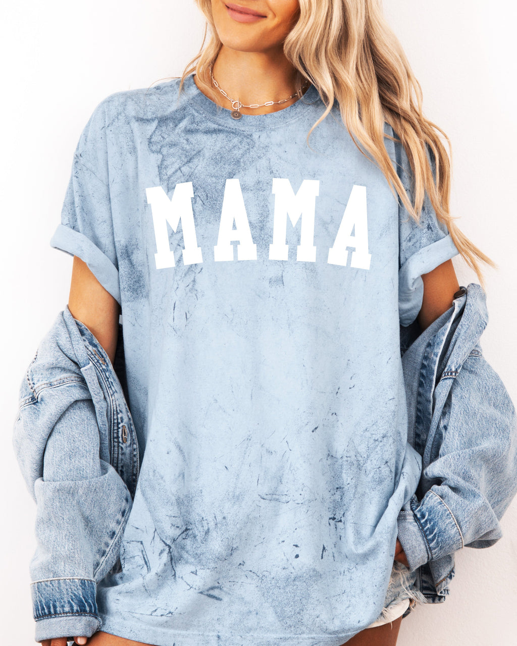 Mama Comfort Colors T-Shirt (Condensed Font), Mom Gift for Women